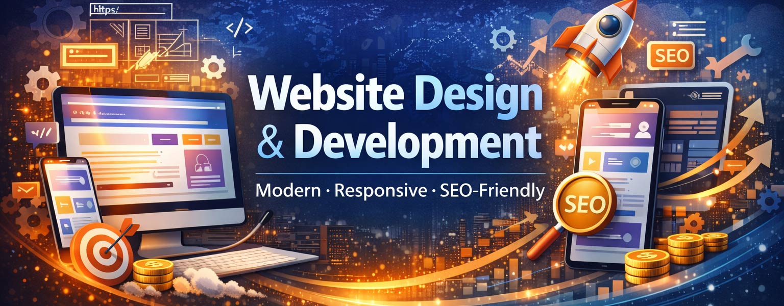 Online digital service banner